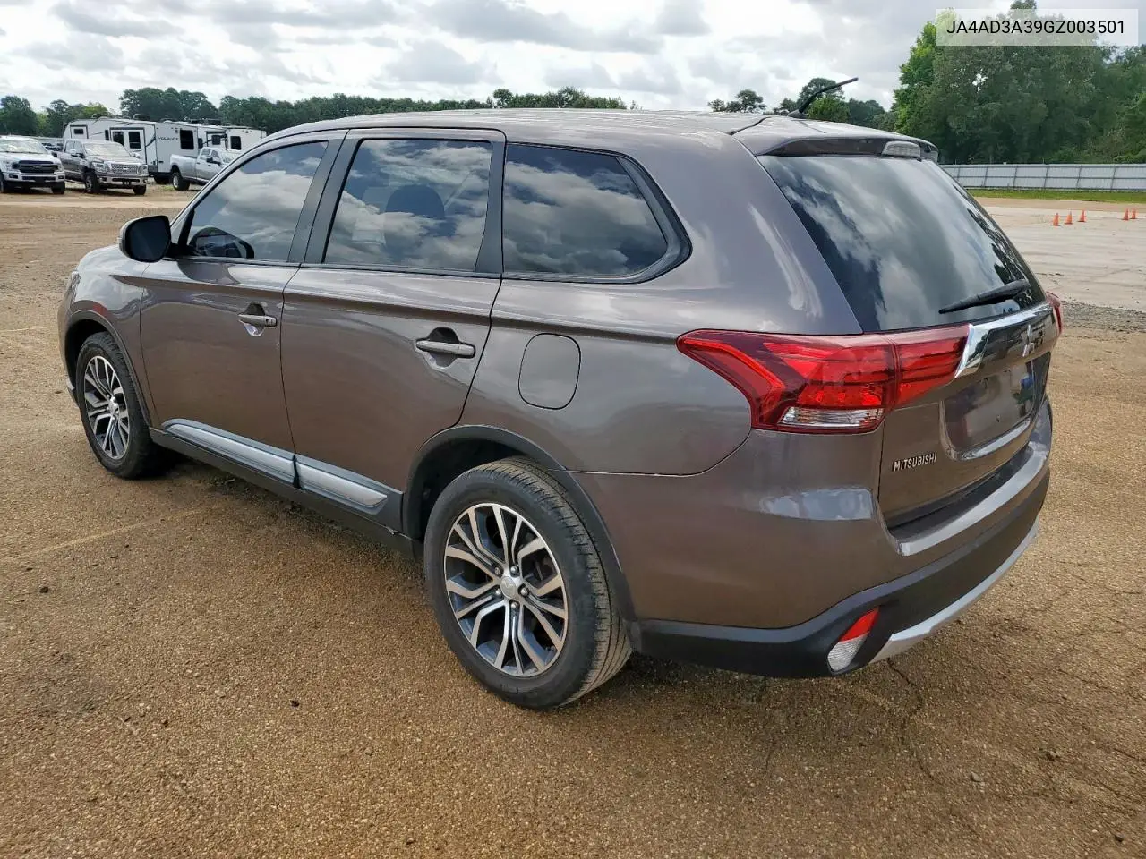 2016 Mitsubishi Outlander Se VIN: JA4AD3A39GZ003501 Lot: 64223055