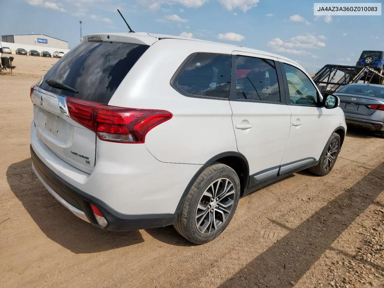 2016 Mitsubishi Outlander Se VIN: JA4AZ3A36GZ010083 Lot: 64254085