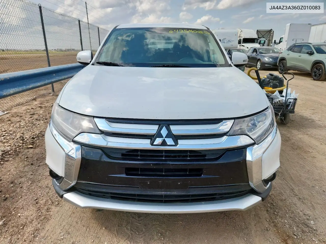2016 Mitsubishi Outlander Se VIN: JA4AZ3A36GZ010083 Lot: 64254085