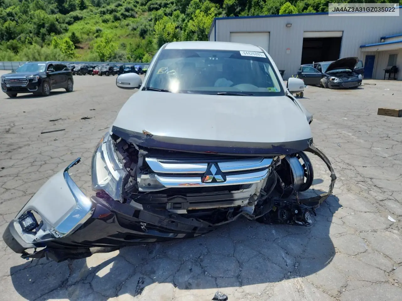 2016 Mitsubishi Outlander Se VIN: JA4AZ3A31GZ035022 Lot: 64426885