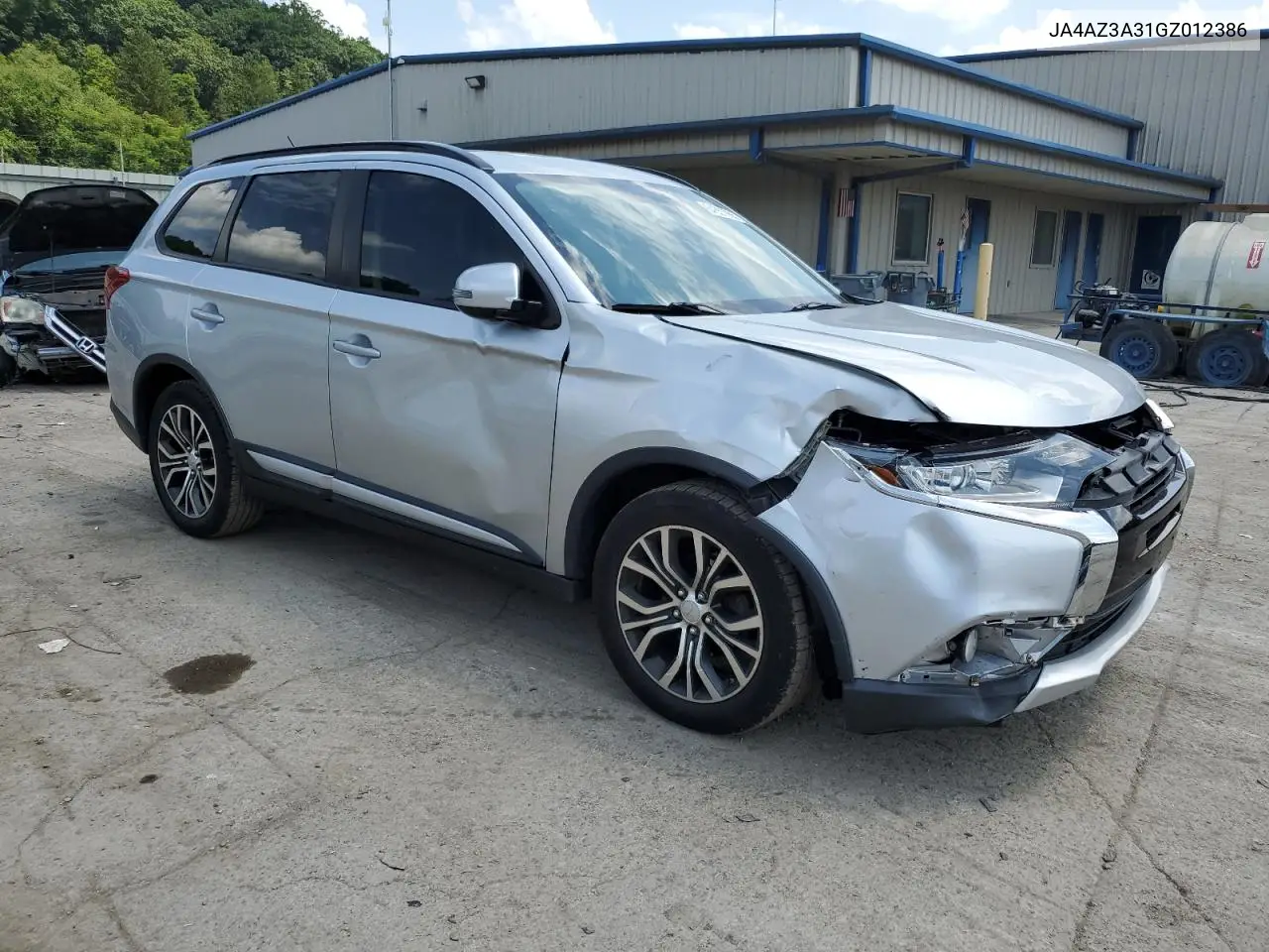 2016 Mitsubishi Outlander Se VIN: JA4AZ3A31GZ012386 Lot: 64557965