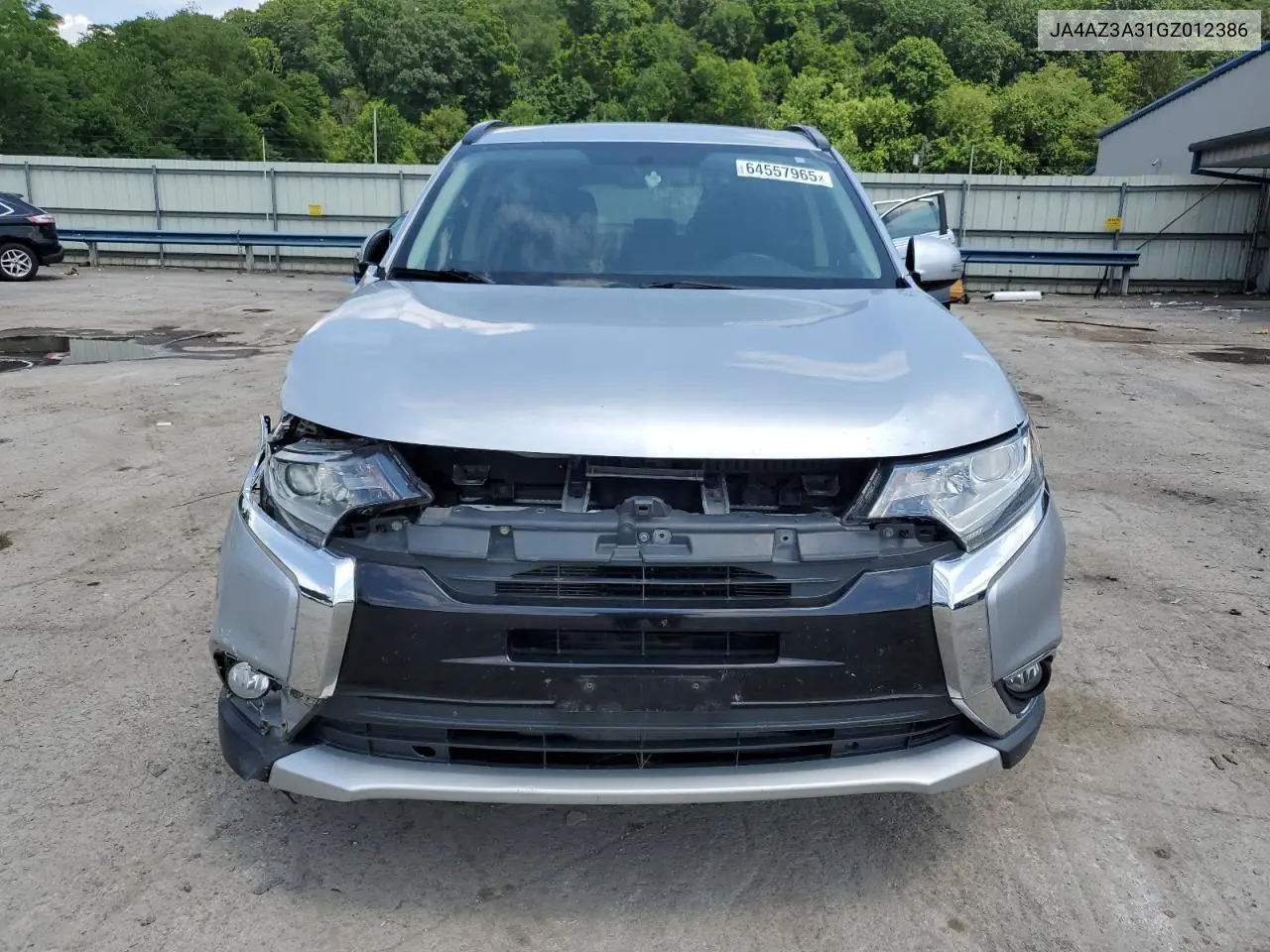2016 Mitsubishi Outlander Se VIN: JA4AZ3A31GZ012386 Lot: 64557965