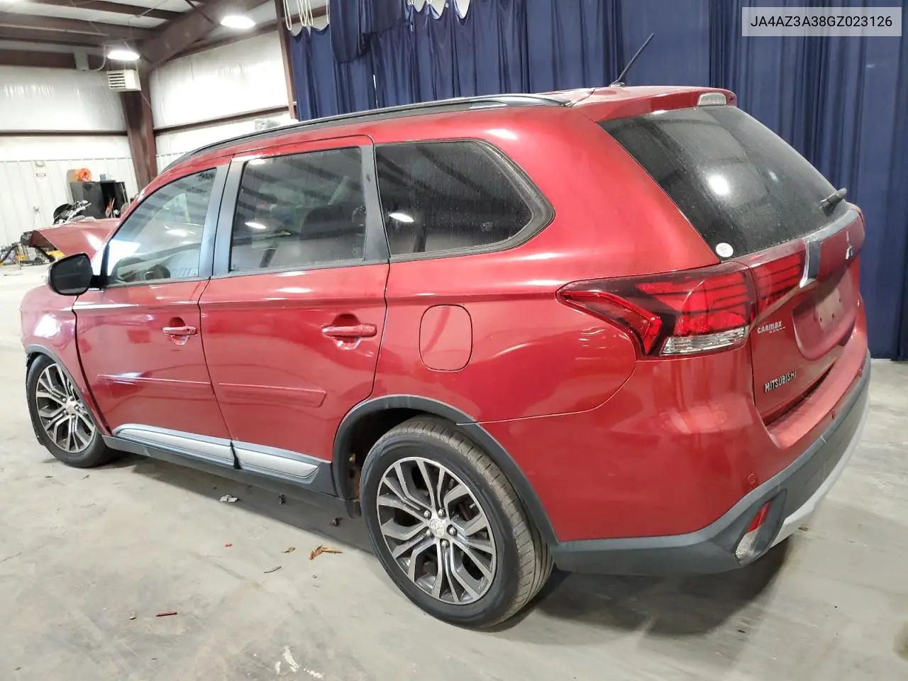 2016 Mitsubishi Outlander Se VIN: JA4AZ3A38GZ023126 Lot: 82125614