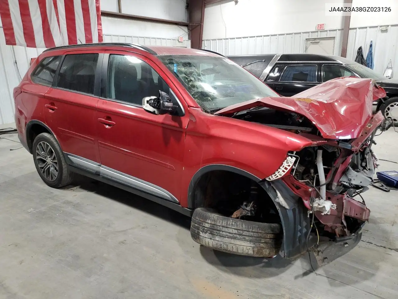 2016 Mitsubishi Outlander Se VIN: JA4AZ3A38GZ023126 Lot: 82125614