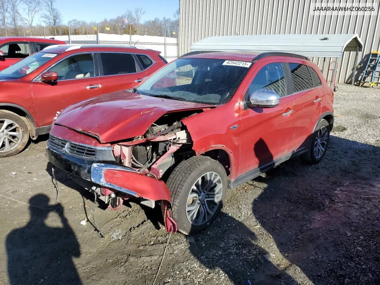 2017 Mitsubishi Outlander Sport Sel VIN: JA4AR4AW6HZ060256 Lot: 42542215