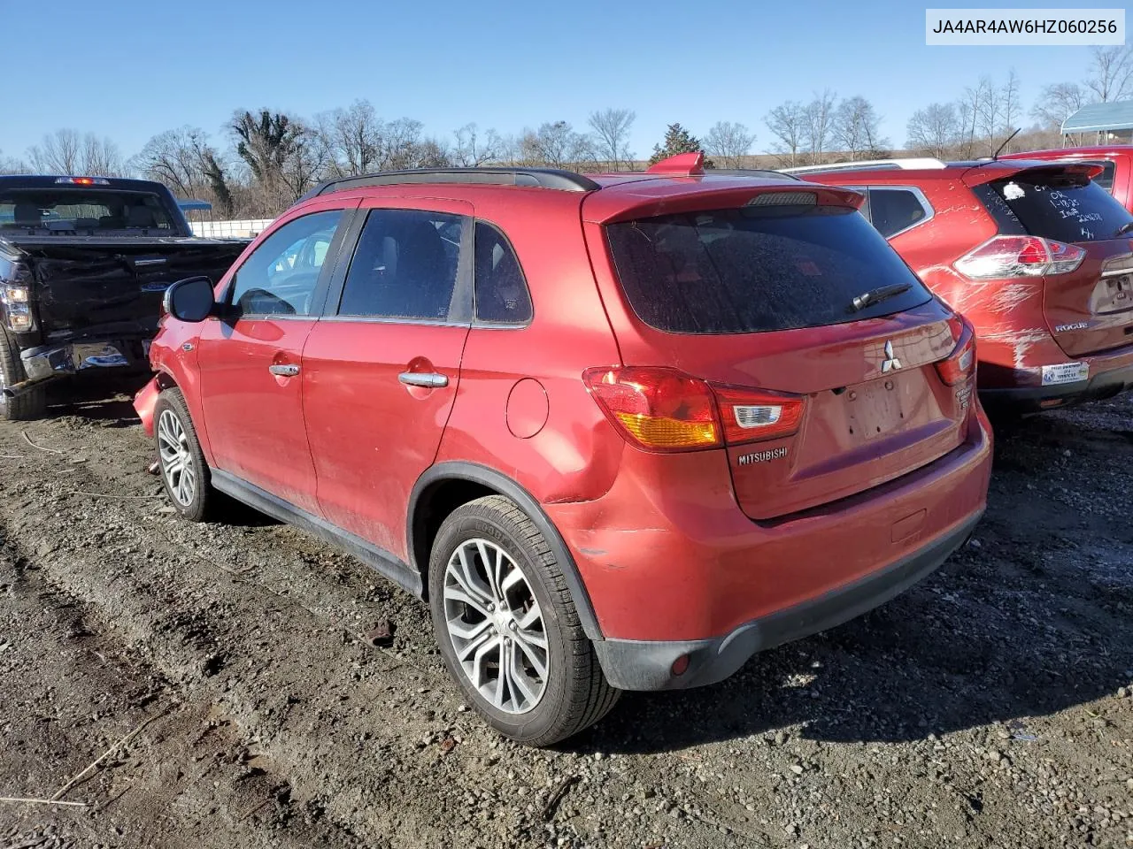 2017 Mitsubishi Outlander Sport Sel VIN: JA4AR4AW6HZ060256 Lot: 42542215