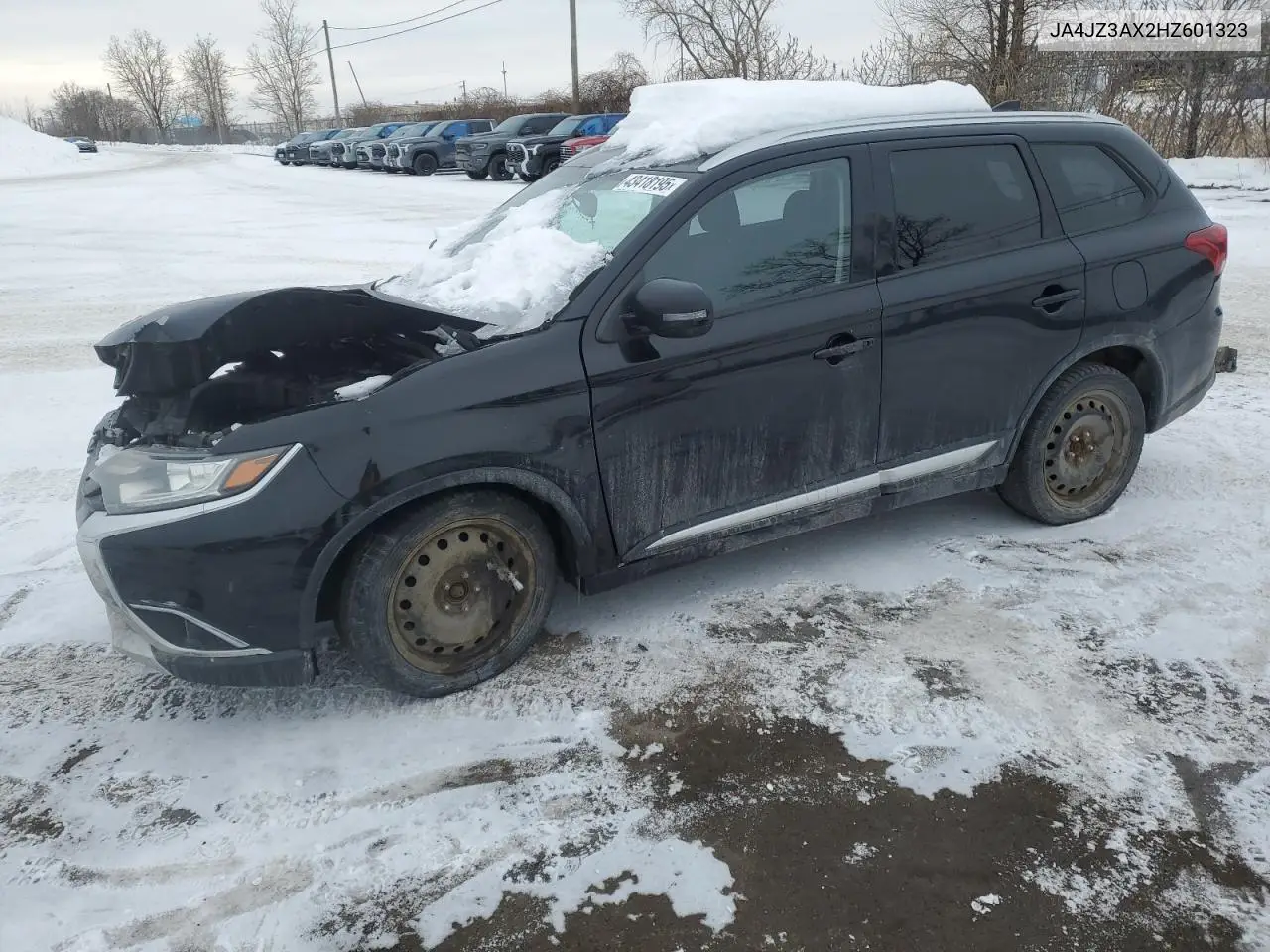 2017 Mitsubishi Outlander Se VIN: JA4JZ3AX2HZ601323 Lot: 43418195