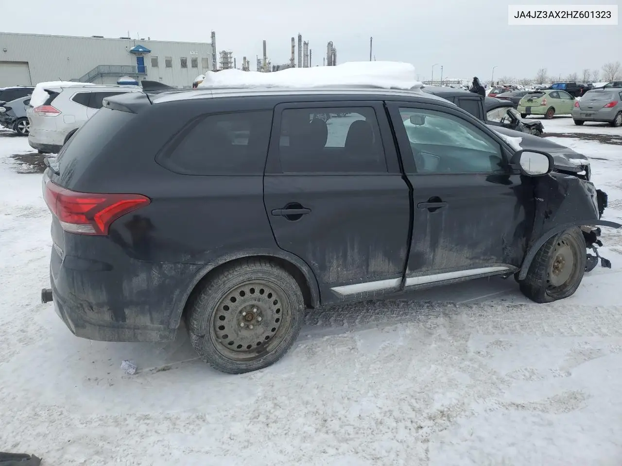 2017 Mitsubishi Outlander Se VIN: JA4JZ3AX2HZ601323 Lot: 43418195