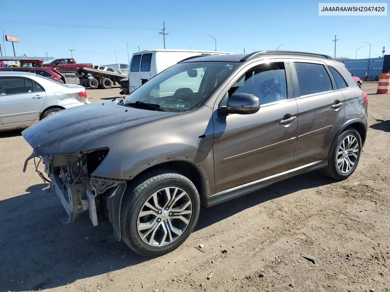 2017 Mitsubishi Outlander Sport Sel VIN: JA4AR4AW5HZ047420 Lot: 46525055