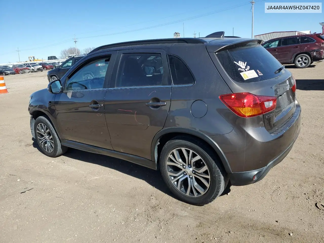 2017 Mitsubishi Outlander Sport Sel VIN: JA4AR4AW5HZ047420 Lot: 46525055
