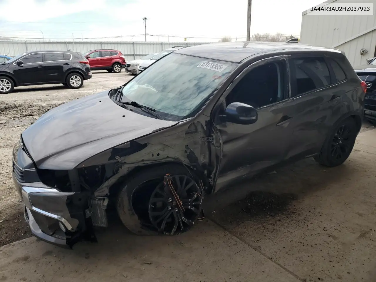 2017 Mitsubishi Outlander Sport Es VIN: JA4AR3AU2HZ037923 Lot: 50176585