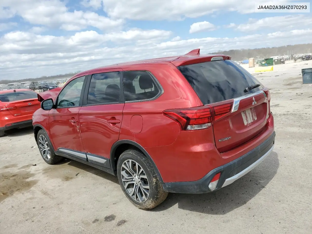 2017 Mitsubishi Outlander Es VIN: JA4AD2A36HZ070293 Lot: 50887645