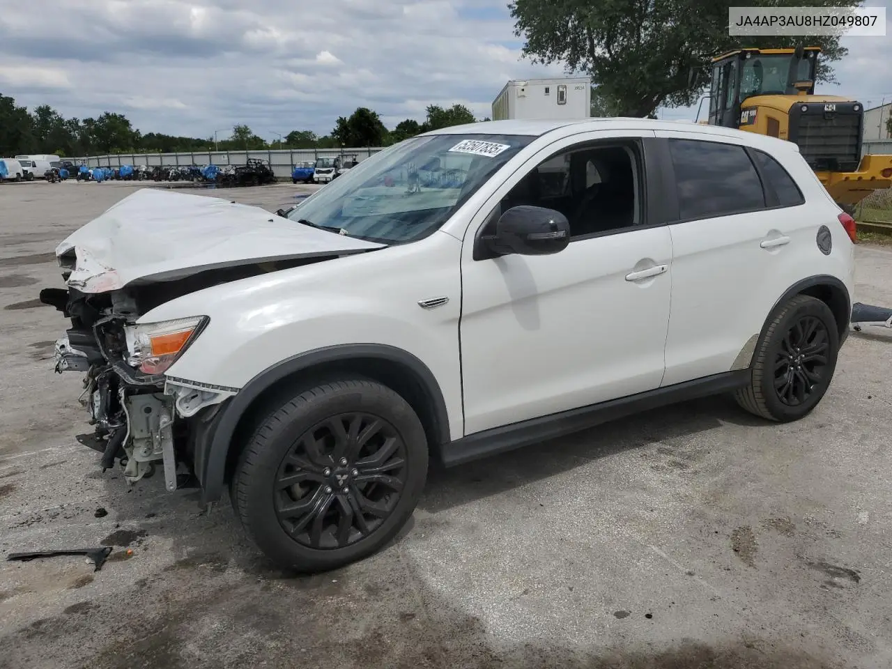 2017 Mitsubishi Outlander Sport Es VIN: JA4AP3AU8HZ049807 Lot: 52507835