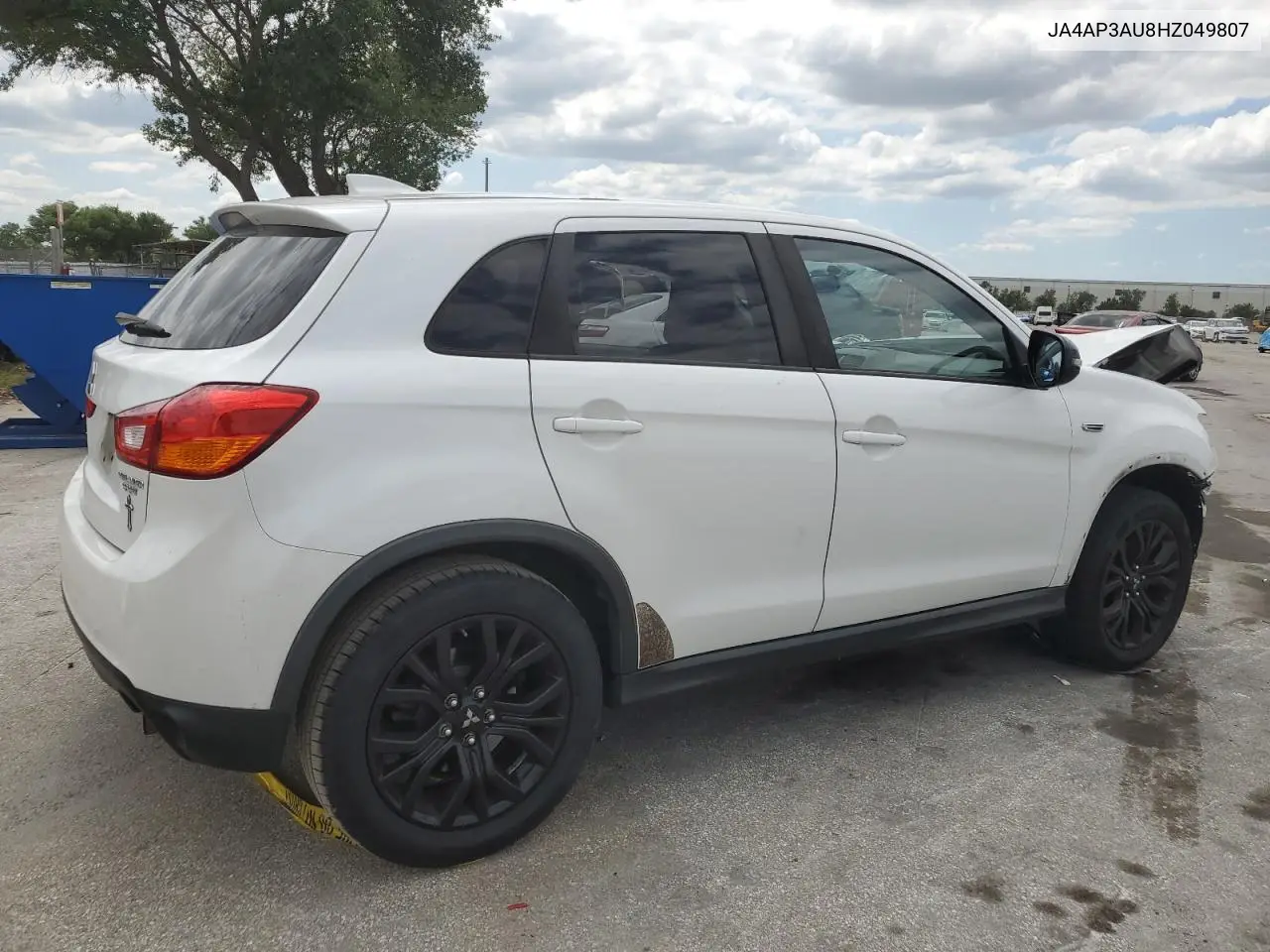 2017 Mitsubishi Outlander Sport Es VIN: JA4AP3AU8HZ049807 Lot: 52507835