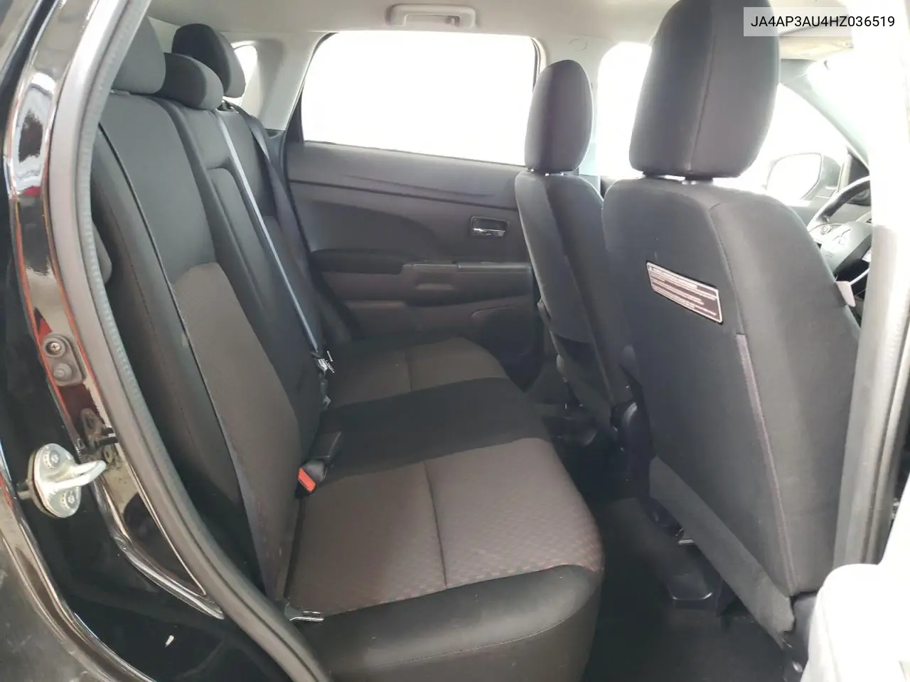 2017 Mitsubishi Outlander Sport Es VIN: JA4AP3AU4HZ036519 Lot: 56506095