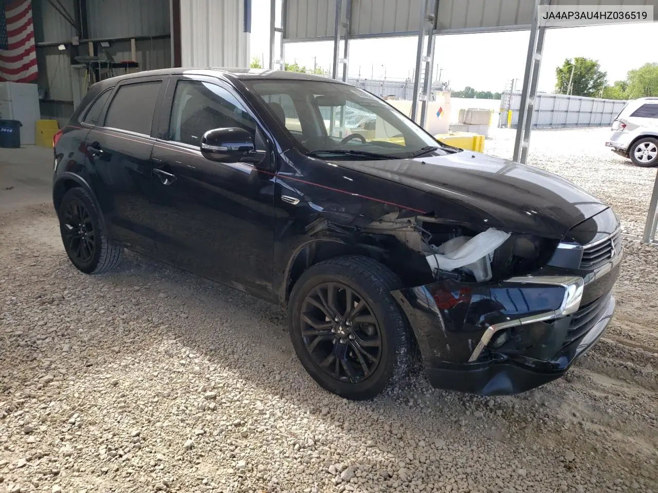 2017 Mitsubishi Outlander Sport Es VIN: JA4AP3AU4HZ036519 Lot: 56506095