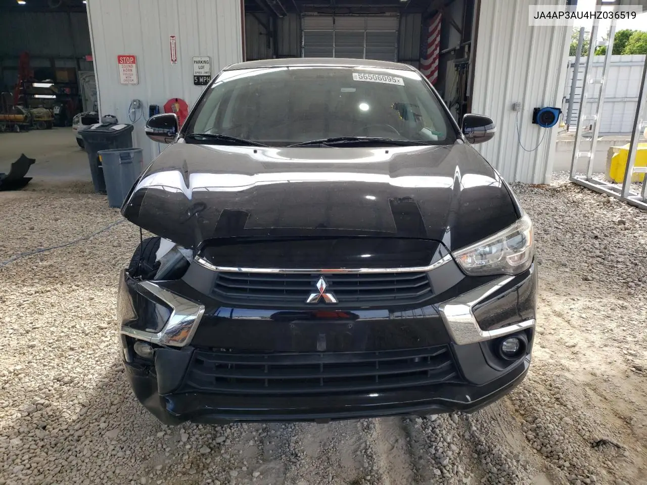 2017 Mitsubishi Outlander Sport Es VIN: JA4AP3AU4HZ036519 Lot: 56506095