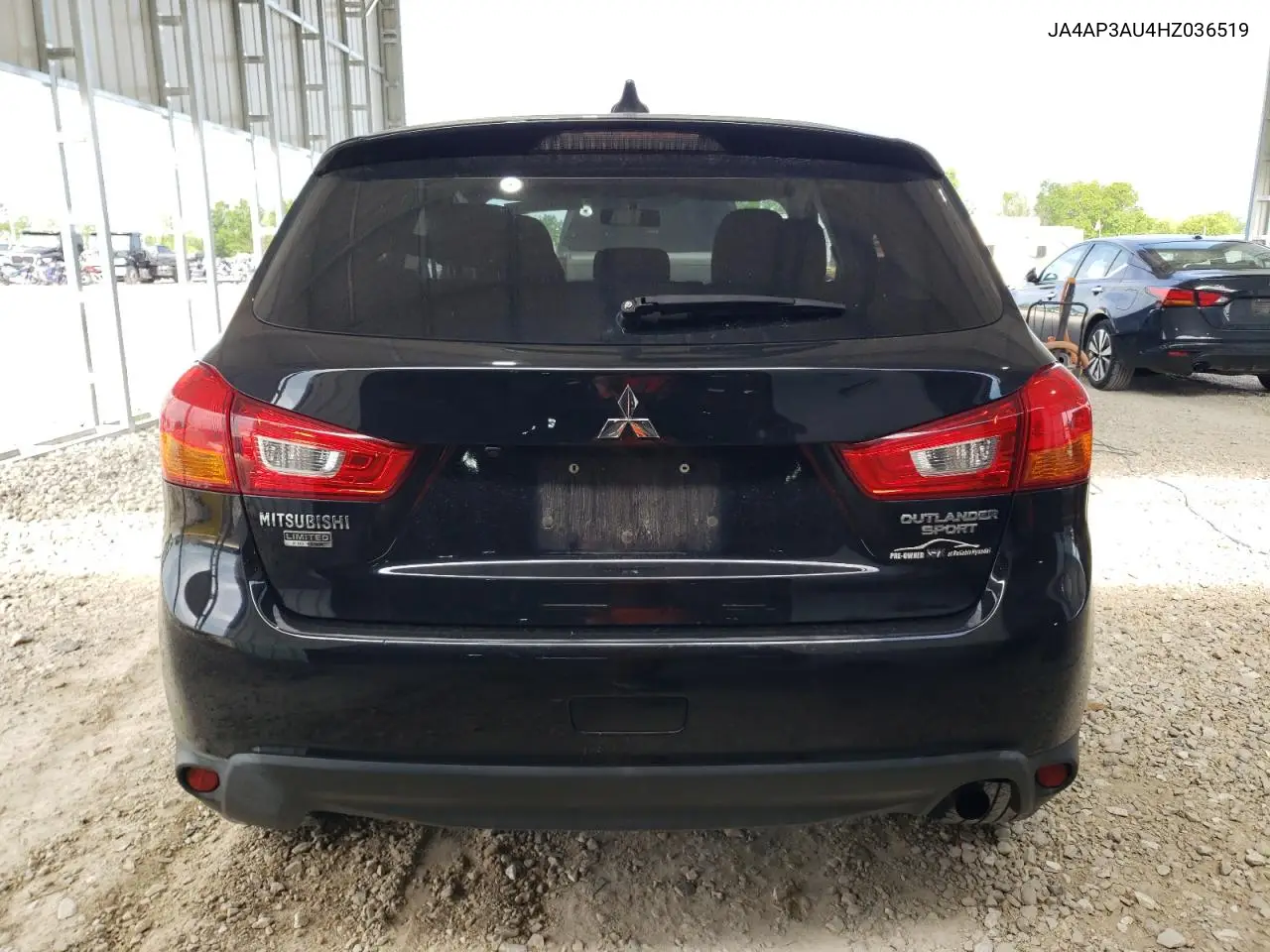 2017 Mitsubishi Outlander Sport Es VIN: JA4AP3AU4HZ036519 Lot: 56506095