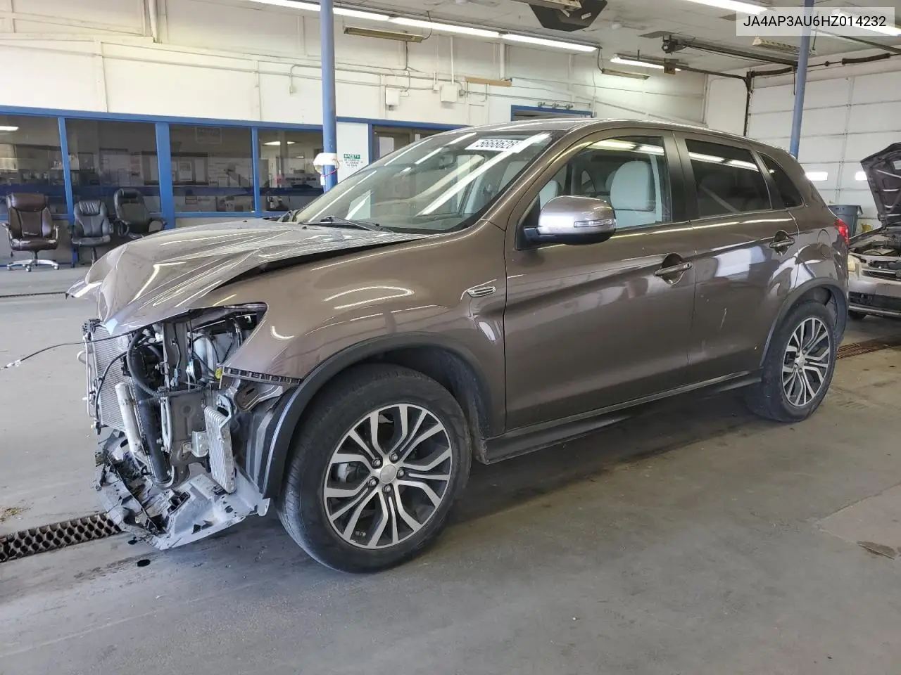 2017 Mitsubishi Outlander Sport Es VIN: JA4AP3AU6HZ014232 Lot: 56686285
