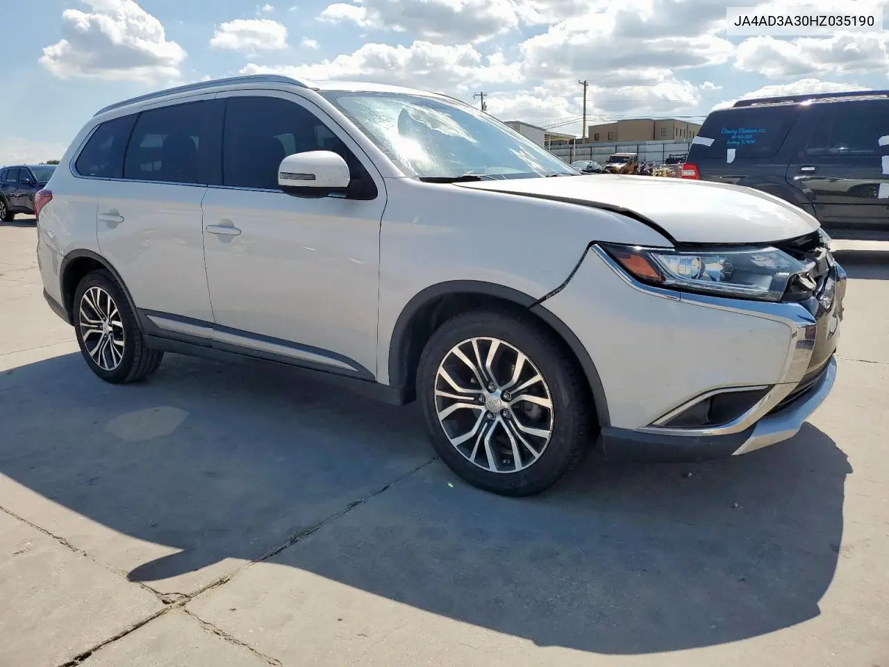 2017 Mitsubishi Outlander Se VIN: JA4AD3A30HZ035190 Lot: 56781345