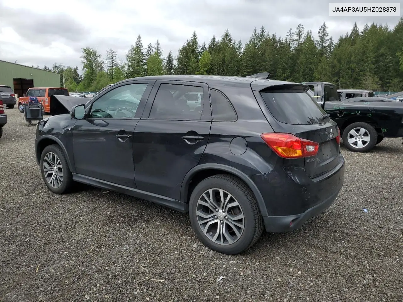 2017 Mitsubishi Outlander Sport Es VIN: JA4AP3AU5HZ028378 Lot: 56909965