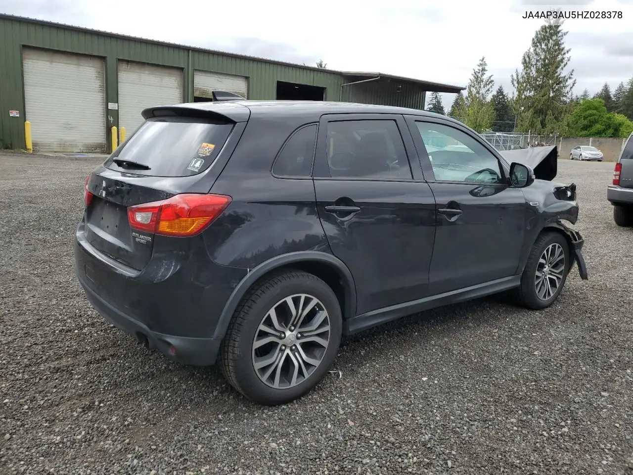 2017 Mitsubishi Outlander Sport Es VIN: JA4AP3AU5HZ028378 Lot: 56909965
