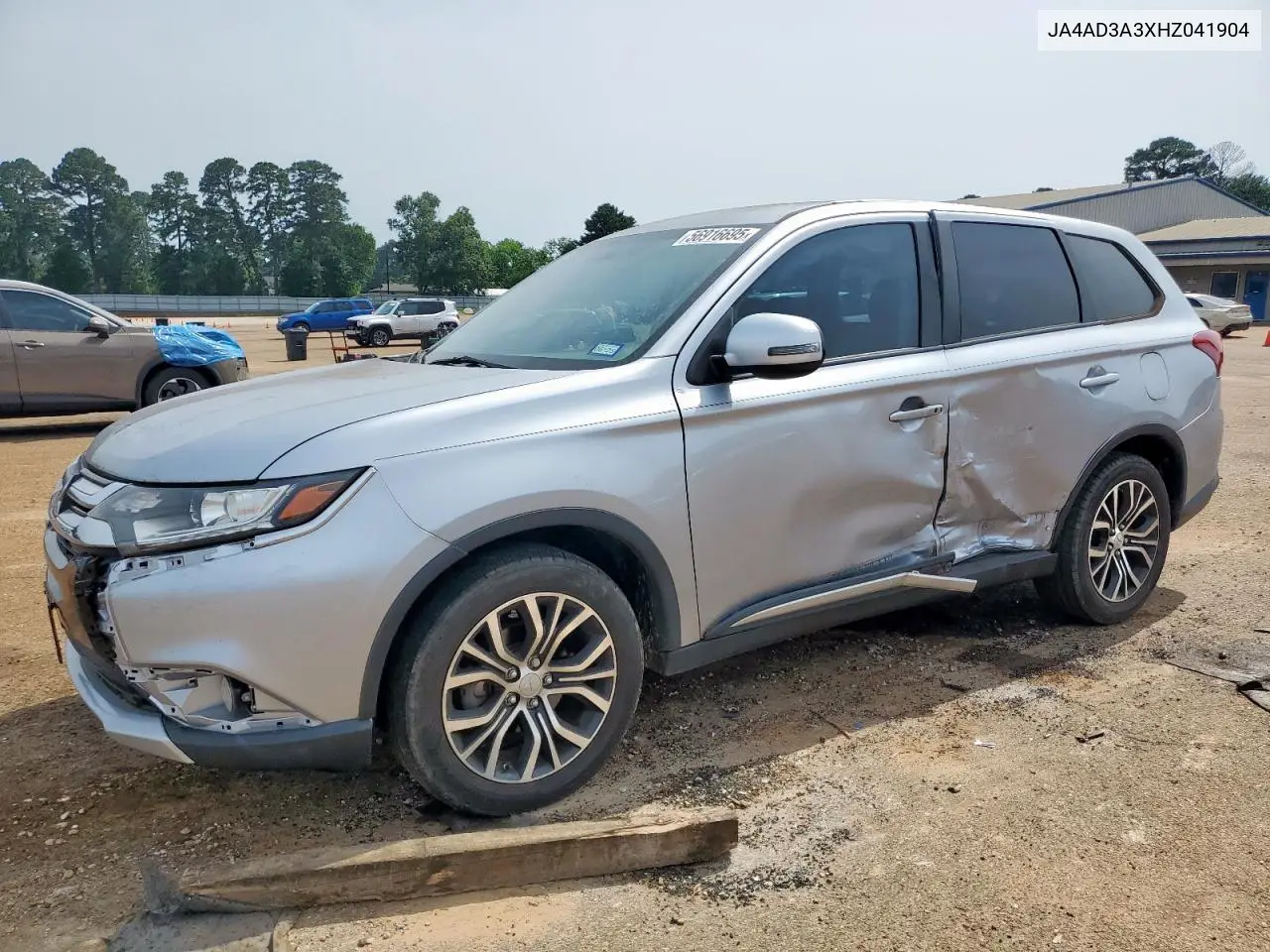 2017 Mitsubishi Outlander Se VIN: JA4AD3A3XHZ041904 Lot: 56916695