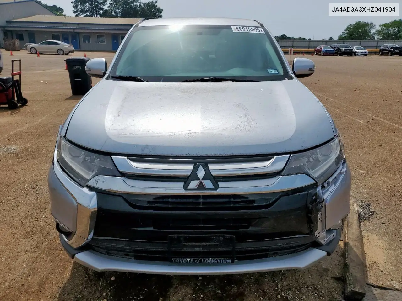 2017 Mitsubishi Outlander Se VIN: JA4AD3A3XHZ041904 Lot: 56916695