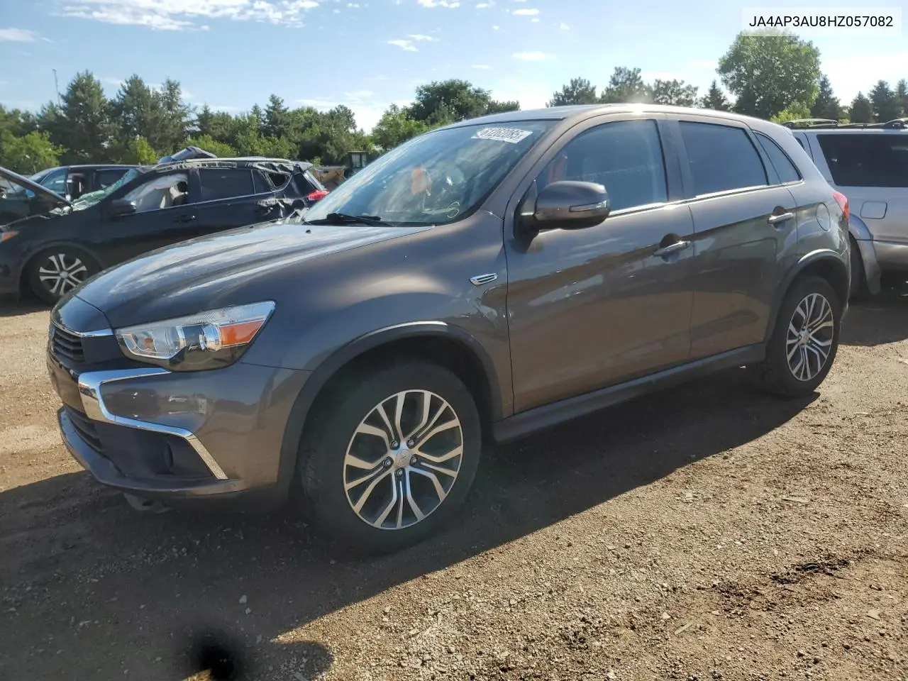 2017 Mitsubishi Outlander Sport Es VIN: JA4AP3AU8HZ057082 Lot: 61262085
