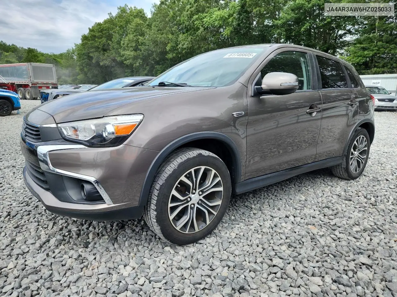 2017 Mitsubishi Outlander Sport Es VIN: JA4AR3AW6HZ025033 Lot: 61746605