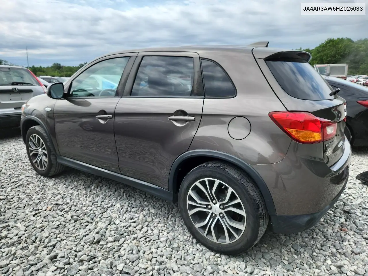 2017 Mitsubishi Outlander Sport Es VIN: JA4AR3AW6HZ025033 Lot: 61746605