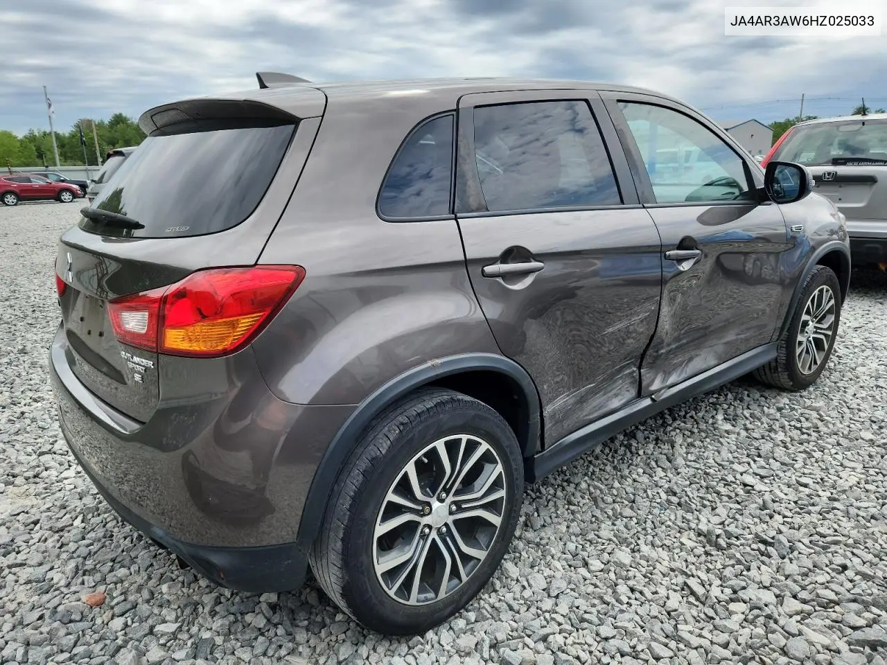 2017 Mitsubishi Outlander Sport Es VIN: JA4AR3AW6HZ025033 Lot: 61746605