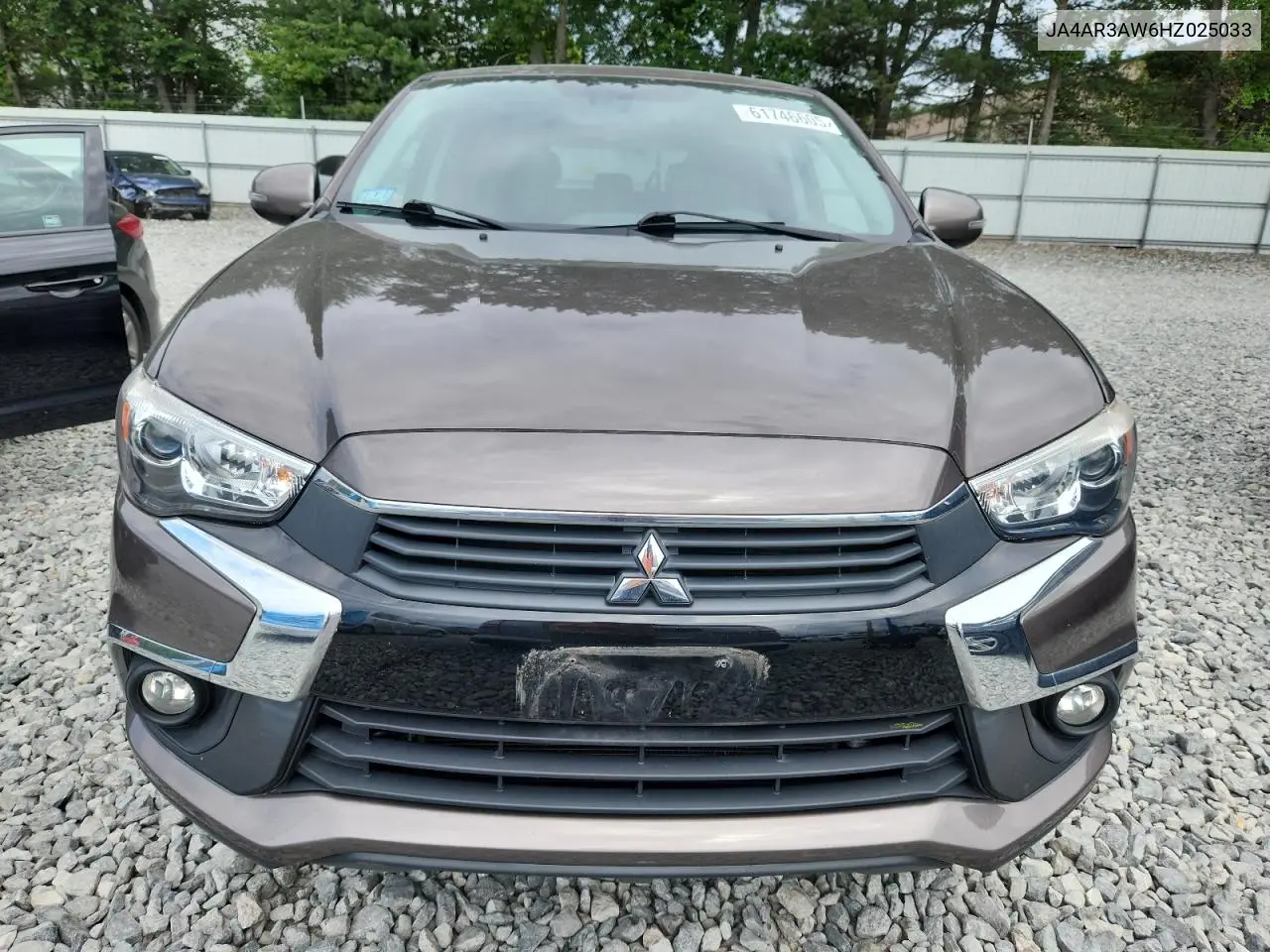 2017 Mitsubishi Outlander Sport Es VIN: JA4AR3AW6HZ025033 Lot: 61746605