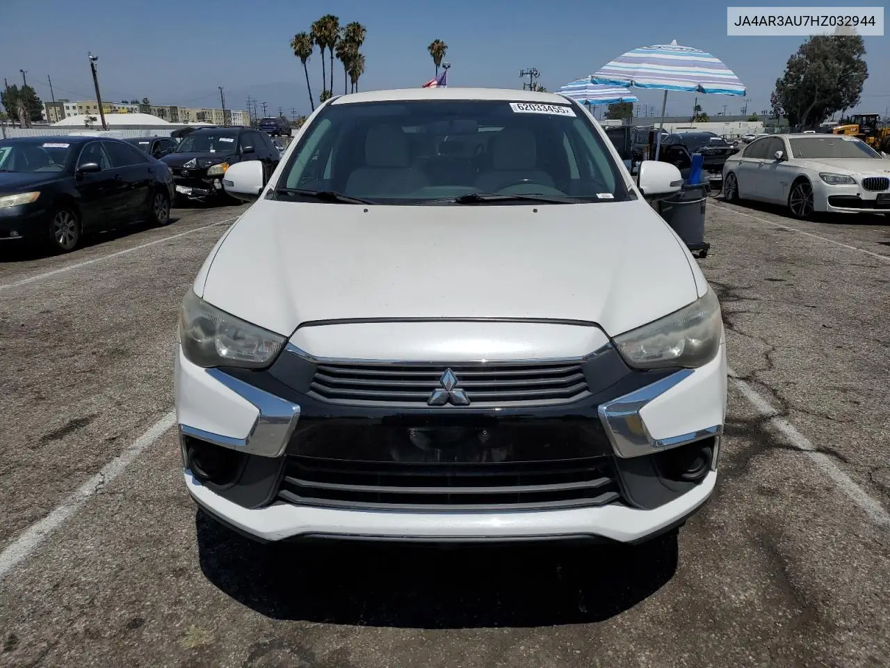 2017 Mitsubishi Outlander Sport Es VIN: JA4AR3AU7HZ032944 Lot: 62033455