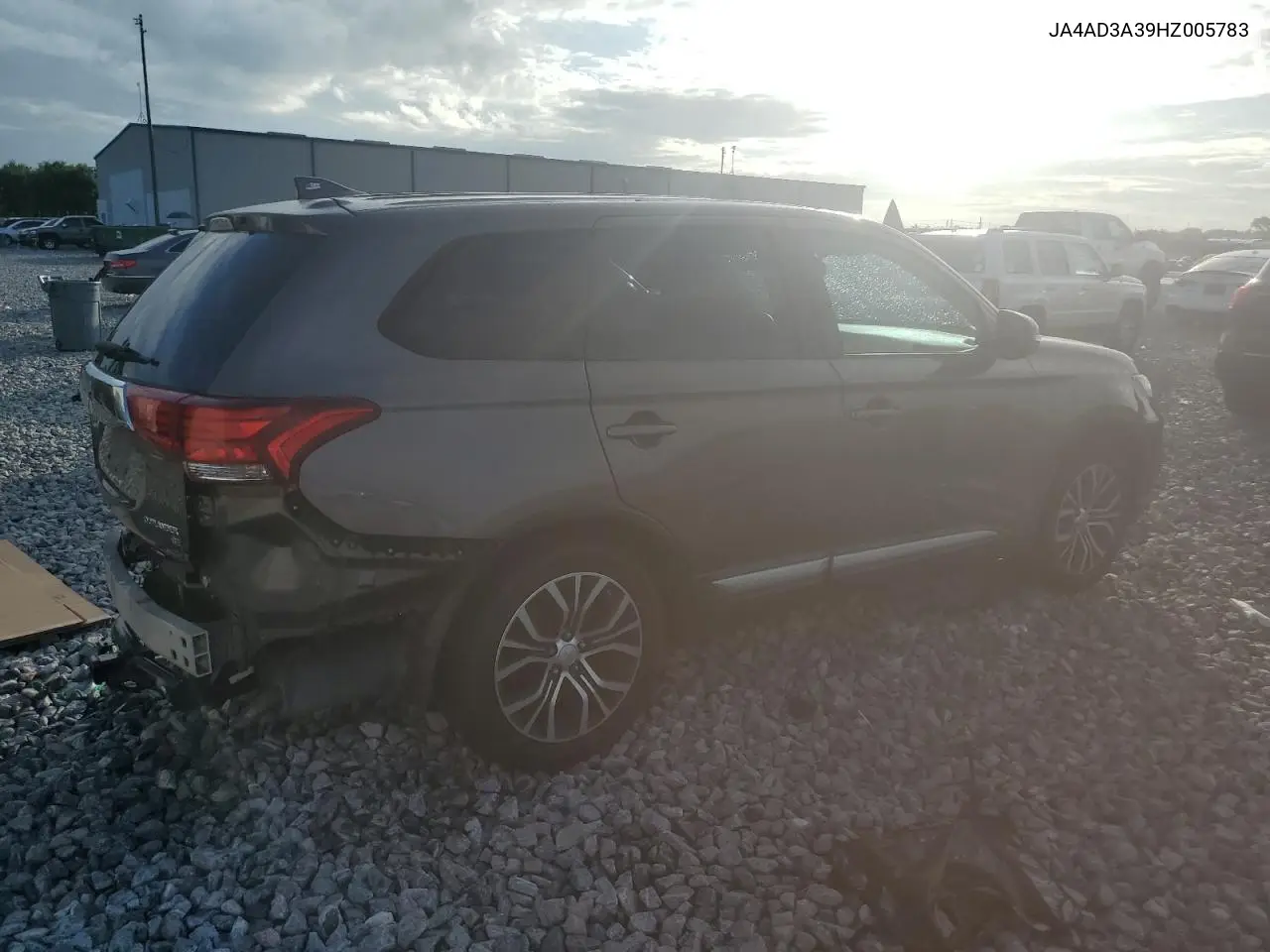 2017 Mitsubishi Outlander Se VIN: JA4AD3A39HZ005783 Lot: 62524685