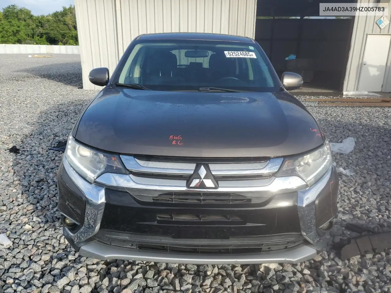 2017 Mitsubishi Outlander Se VIN: JA4AD3A39HZ005783 Lot: 62524685