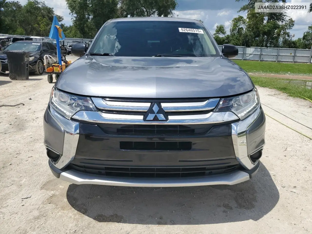 2017 Mitsubishi Outlander Es VIN: JA4AD2A38HZ022391 Lot: 62646515