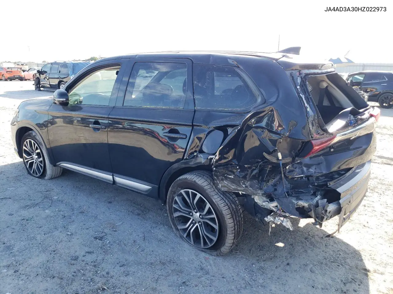 2017 Mitsubishi Outlander Se VIN: JA4AD3A30HZ022973 Lot: 62721995