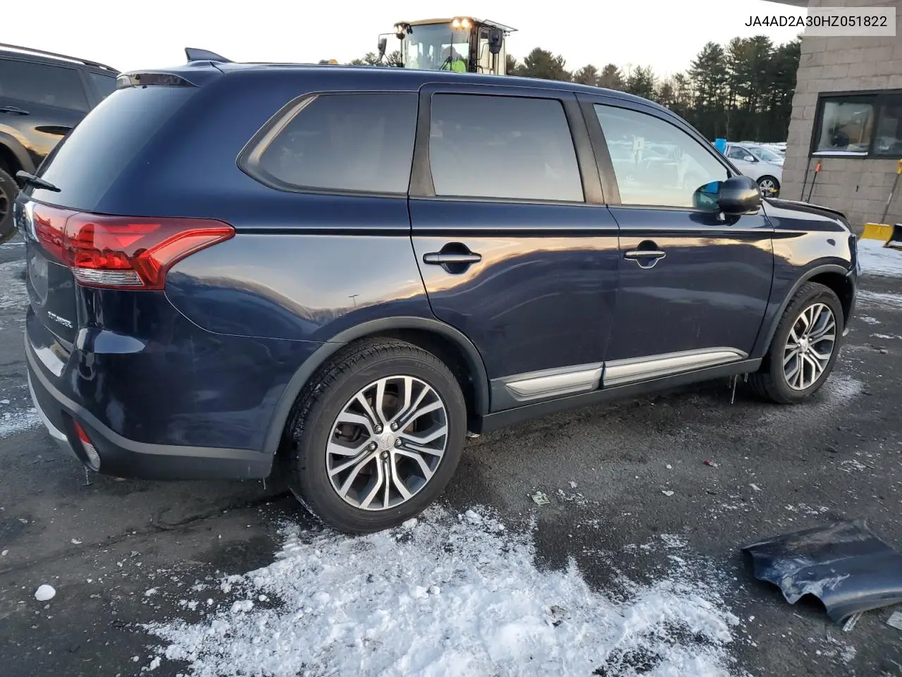 2017 Mitsubishi Outlander Es VIN: JA4AD2A30HZ051822 Lot: 85850924