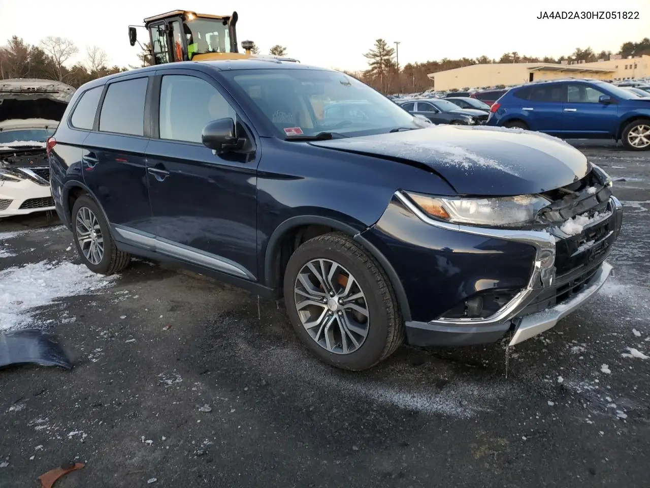 2017 Mitsubishi Outlander Es VIN: JA4AD2A30HZ051822 Lot: 85850924
