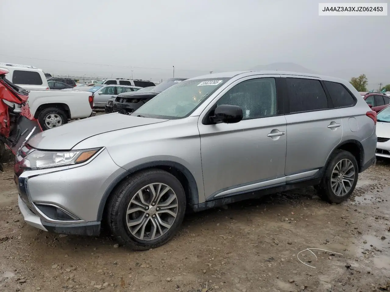 2018 Mitsubishi Outlander Se VIN: JA4AZ3A3XJZ062453 Lot: 55823265