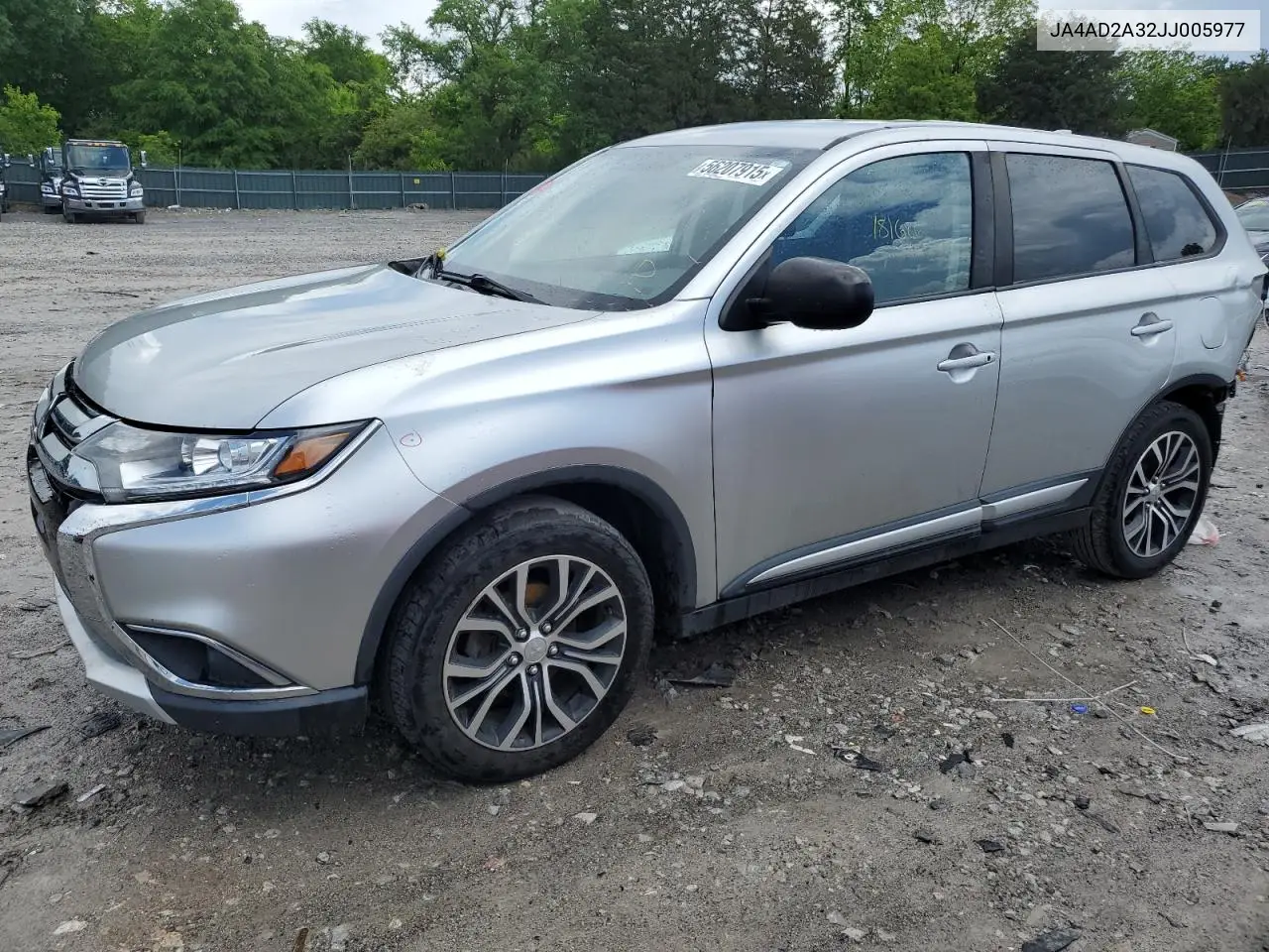 2018 Mitsubishi Outlander Es VIN: JA4AD2A32JJ005977 Lot: 56207915
