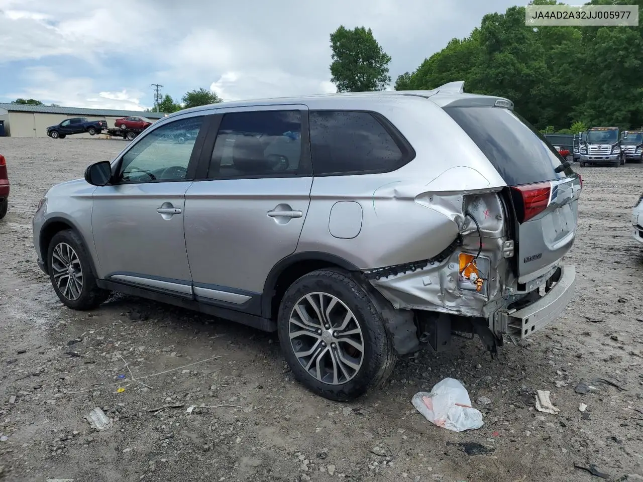 2018 Mitsubishi Outlander Es VIN: JA4AD2A32JJ005977 Lot: 56207915