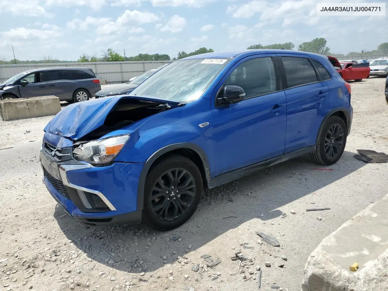 2018 Mitsubishi Outlander Sport Es VIN: JA4AR3AU1JU004771 Lot: 57047175