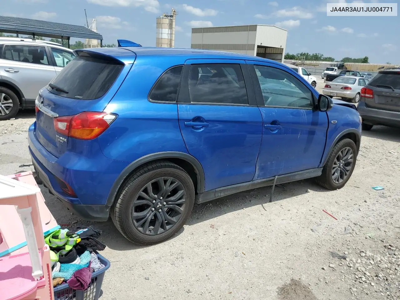 2018 Mitsubishi Outlander Sport Es VIN: JA4AR3AU1JU004771 Lot: 57047175