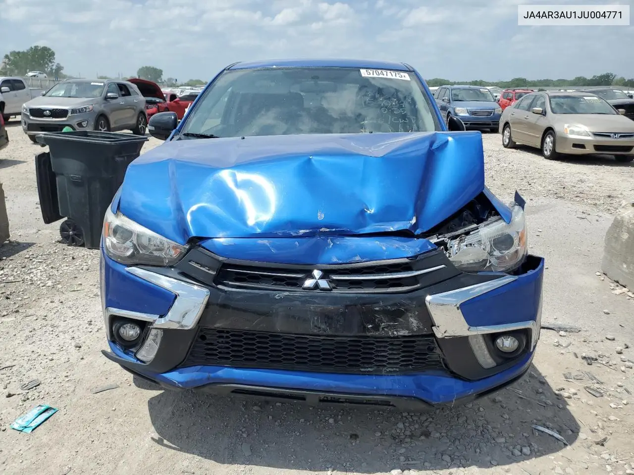2018 Mitsubishi Outlander Sport Es VIN: JA4AR3AU1JU004771 Lot: 57047175