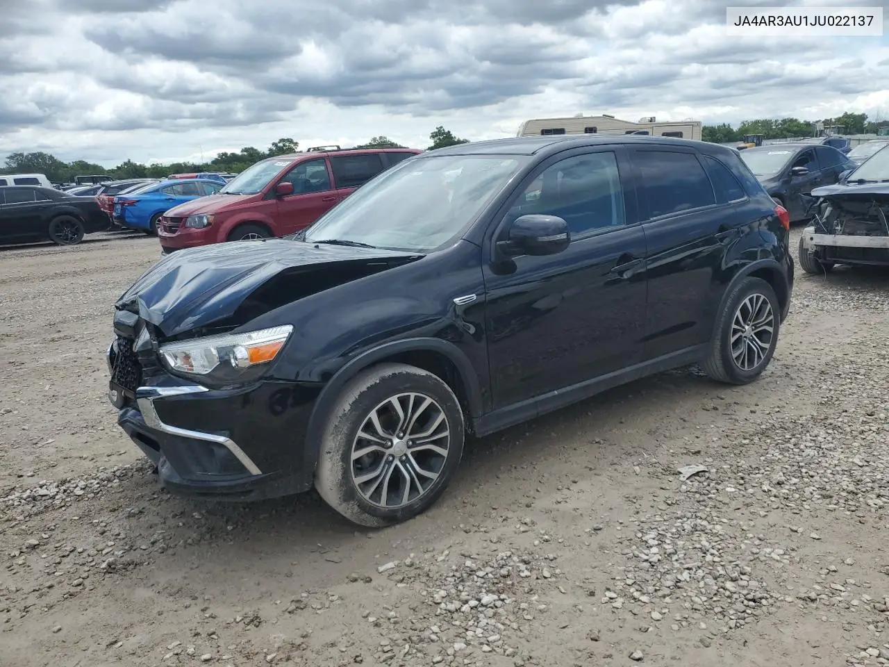 2018 Mitsubishi Outlander Sport Es VIN: JA4AR3AU1JU022137 Lot: 62951825