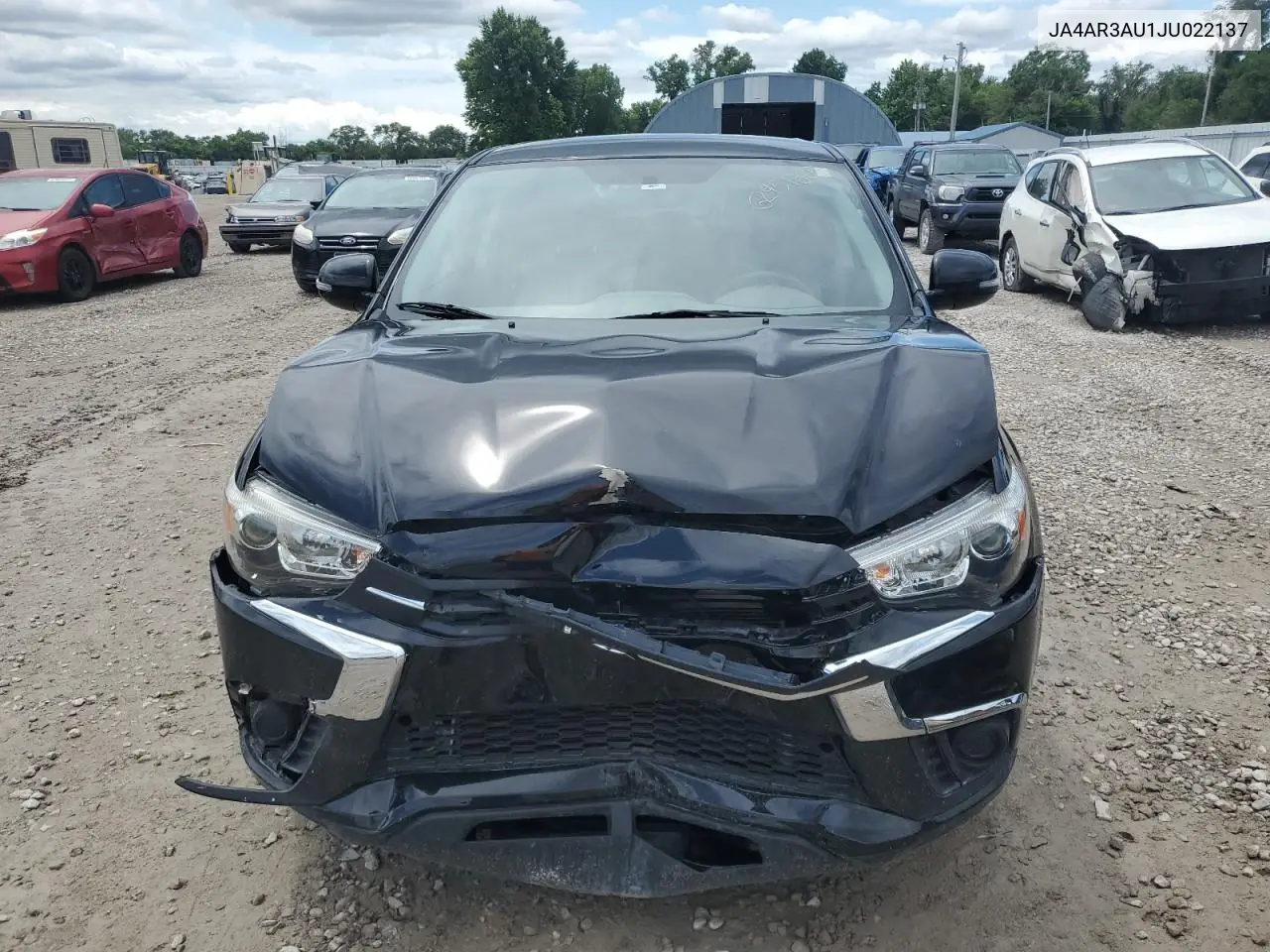 2018 Mitsubishi Outlander Sport Es VIN: JA4AR3AU1JU022137 Lot: 62951825
