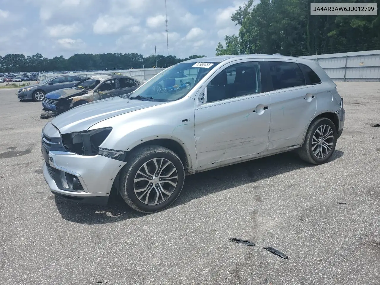 2018 Mitsubishi Outlander Sport Es VIN: JA4AR3AW6JU012799 Lot: 62988455