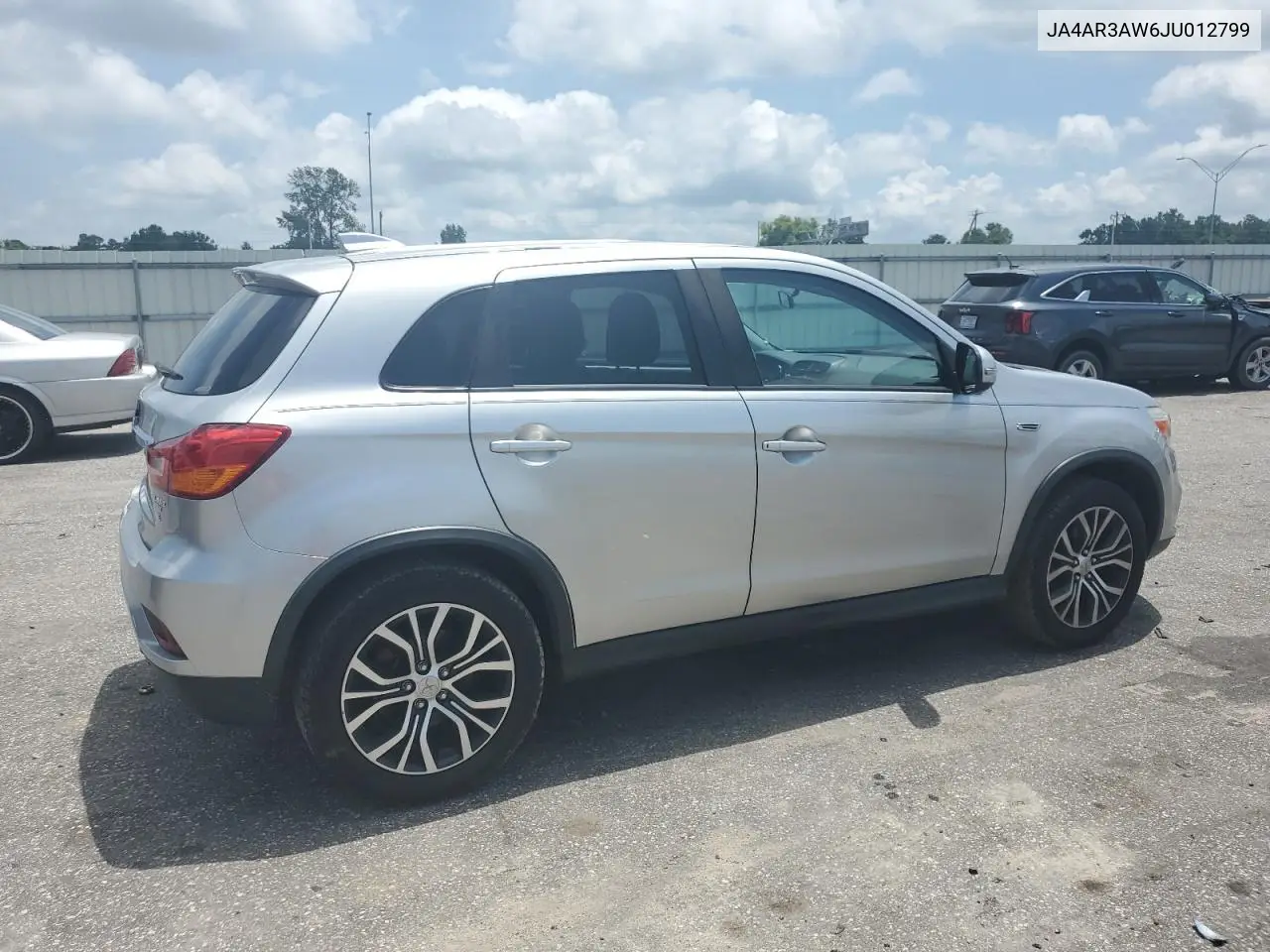 2018 Mitsubishi Outlander Sport Es VIN: JA4AR3AW6JU012799 Lot: 62988455